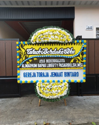 Papan Bunga Duka di Sidoarum