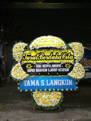 Papan Bunga Duka di Sidoarum